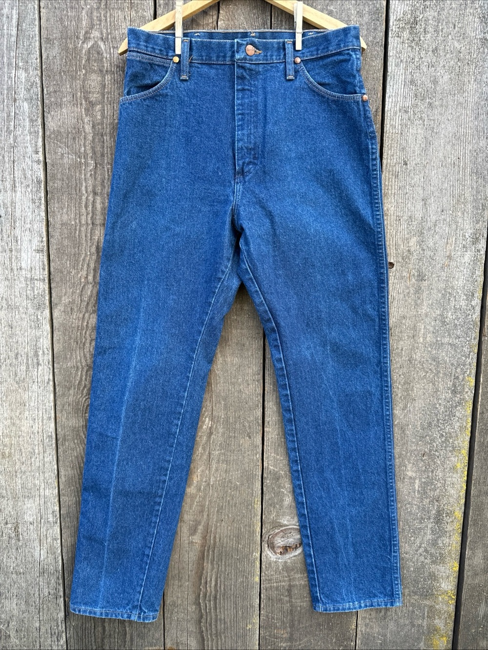 VTG Wrangler USA 14MWZG Women's Western Cowboy Cut Slim Fit Jeans 13 x 32